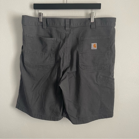 Carhartt men’s shorts cargo Relaxed Fit gray size 40 GUC - Picture 2 of 11